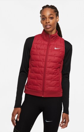 Nike Women's Therma-FIT Synthetic Fill Running Vest Red Xs