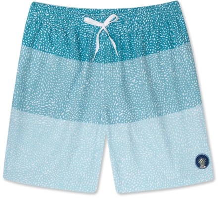 Stretch 7" Lined Swim Trunks - Men's