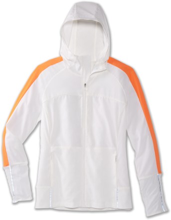 brooks jackets womens orange