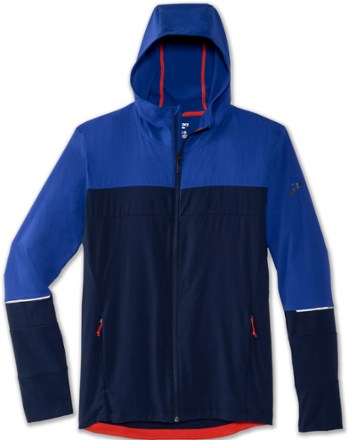 brooks jackets mens blue