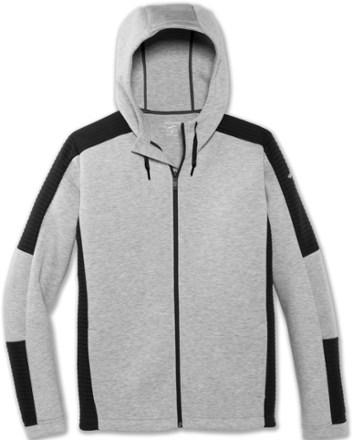 brooks jackets mens grey