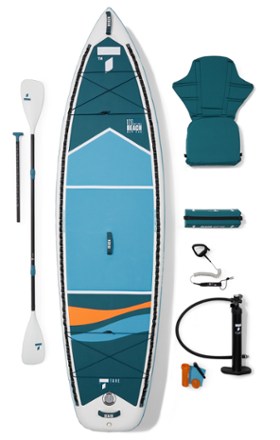 Below is the newest version of TAHE Beach SUP-Yak Inflatable Stand Up Paddle Board with Paddle - 10'6"