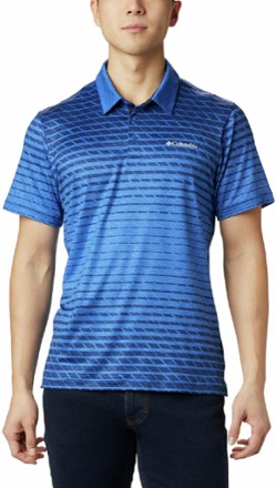 Tech Trail Print Polo Shirt - Men's