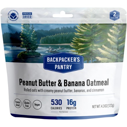 Peanut Butter Banana Oatmeal - 1 Serving