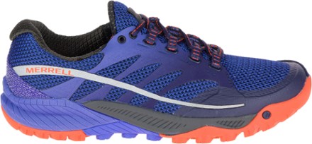 merrell women's all out charge trail running shoe
