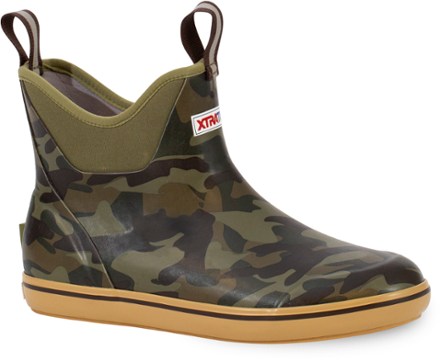 6" Camo Ankle Deck Boots - Men's