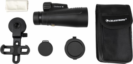 Outland X 10 x 50 mm Monocular with Smartphone Adapter