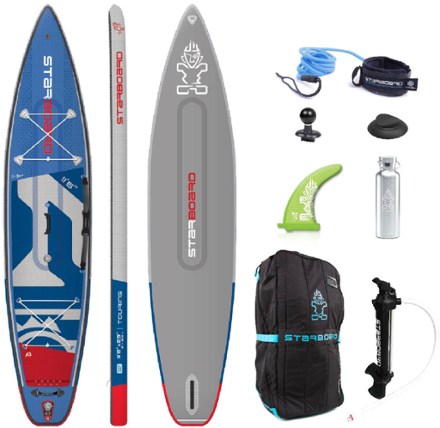 Touring Deluxe Double Chamber Inflatable Stand Up Paddleboard