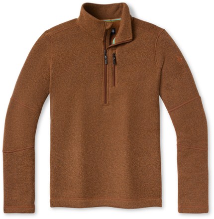Smartwool men's hudson trail fleece half zip sweater outlet