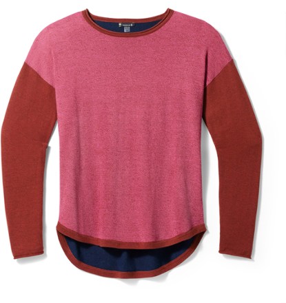 Smartwool Shadow Pine Colorblock Crew Sweater - Women's 0