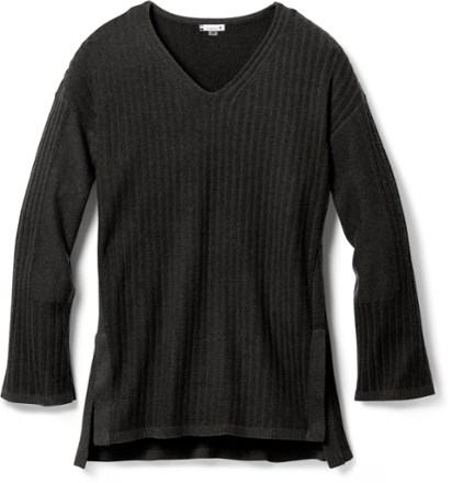 Shadow Pine V-Neck Rib Sweater - Women's