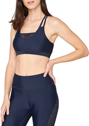 Strength Laser-Cut Sports Bra