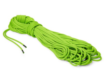 Macramé Cord, L: 55 m, 4 mm, Moss Green, 330 G, 1 Roll