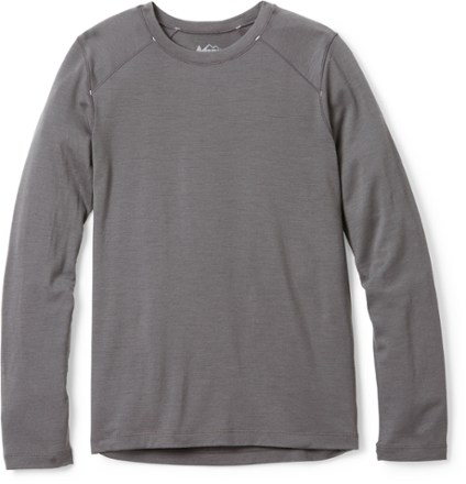 Below is the newest version of REI Co-op Merino Midweight Base Layer Top - Kids'
