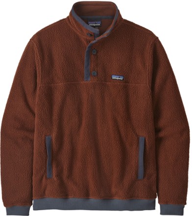 Mens shearling pullover outlet