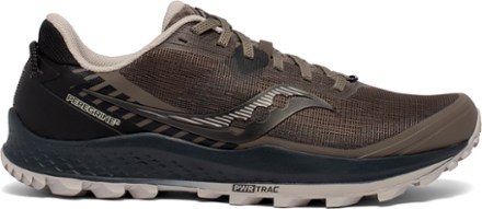 Peregrine 11 Trail-Running Shoes - Gravel/Black - Men's