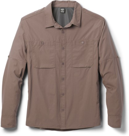 Sahara Solid Long-Sleeve Shirt - Men's