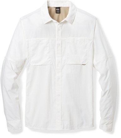 Sahara Solid Long-Sleeve Shirt - Men's Tall Sizes
