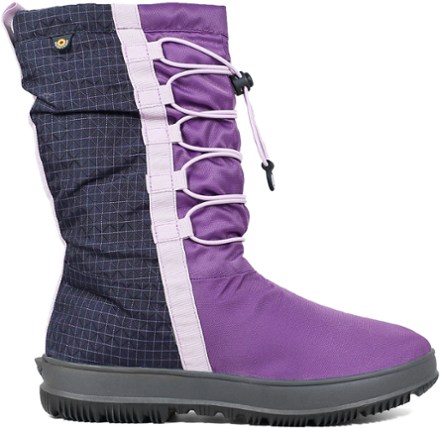 womens purple winter boots
