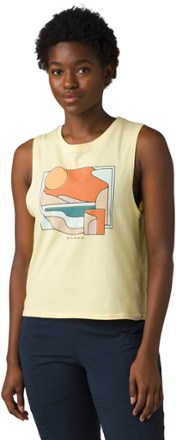 Organic Graphic Sleeveless Tank Top - Women's