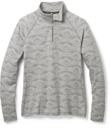Merino 250 Base Layer Pattern Quarter-Zip Top - Women's Plus Sizes