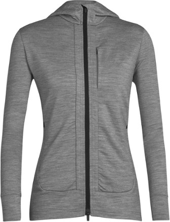 Icebreaker women's dia long hooded on sale jacket