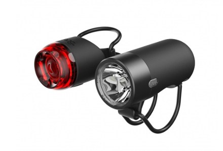Plug Front and Rear Bike Light Twinpack