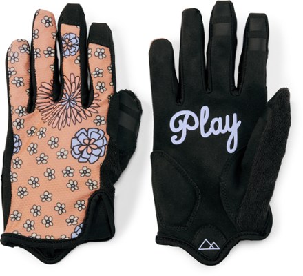 Wild Rye Women's Galena Gel Bike Gloves Black M