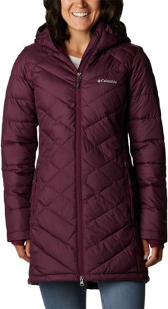 Columbia women's heavenly clearance long hooded jacket reviews