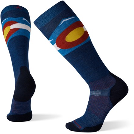 Performance Snow Targeted Cushion Colorado OTC Socks - Men's
