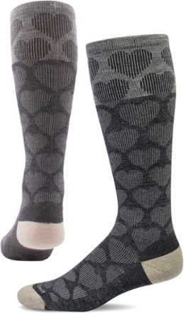 Heart Throb Compression Socks - Women's