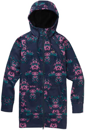 Crown Bonded Long Full-Zip Hoodie - Women's