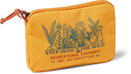 Wild Step Graphic Zip Pouch - Medium