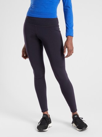 Athleta - Altitude Stash High Rise Polartec® Power Stretch® Tight  blue