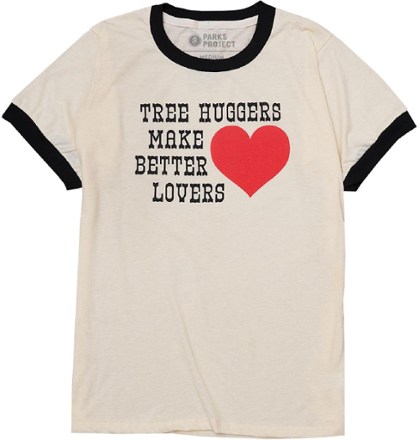 Tree Huggers Make Better Lovers Ringer T-Shirt - Women's