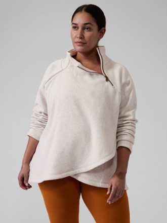 Cozy Karma Asym Pullover - Women's Plus Sizes