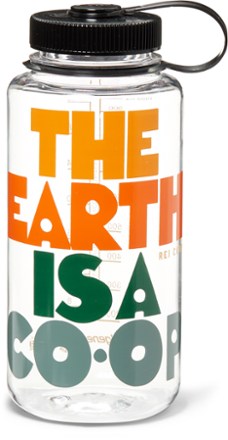 Nalgene Sustain Earth Co-op Graphic Wide-Mouth Water Bottle - 32 fl. oz.