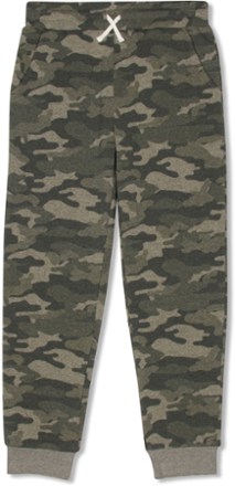Fleece Camo Print Jogger Pants - Kids'