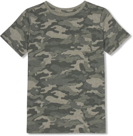 Camo Print Pocket T-Shirt - Kids'