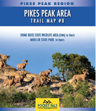 Pikes Peak Region: Pikes Peak Area Trail Map #8