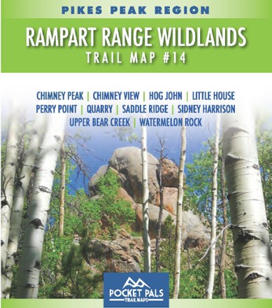 Pikes Peak Region: Rampart Range Wildlands Trail Map #14