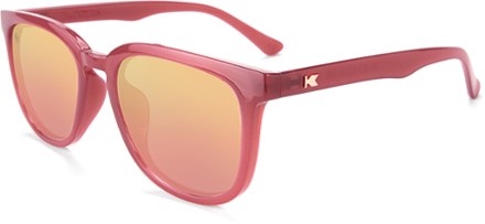 Lot of 2 Knockaround Paso Robles Classic Shspe Women\'s Sunglasses - Pink & Black KNOCKAROUND SUNGLASSES PASO ROBLES SHINY PINK / GREY LENS | eBay main image 2