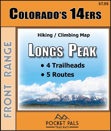 Colorado 14ers - Longs Peak Trail Map