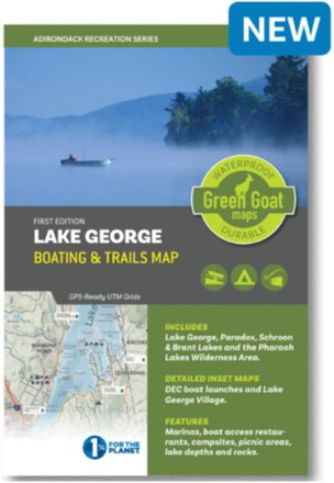 Lake George Boating & Trails Map