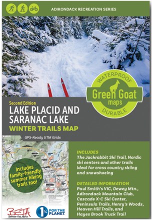 Lake Placid and Saranac Lake Winter Trails Map