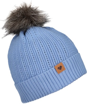 Madison Faux Fur Pom Beanie - Women's