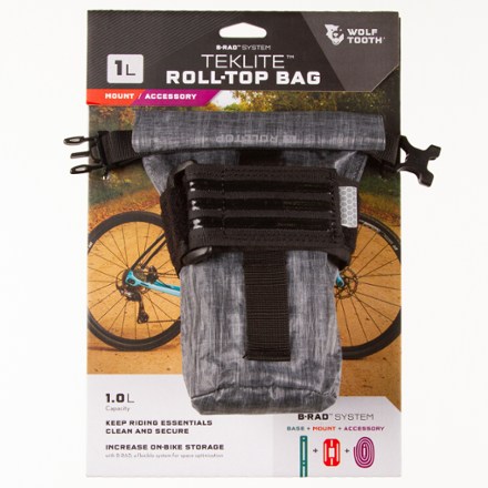 TekLite Roll-Top Bag with Mounting Plate - 1 Liter