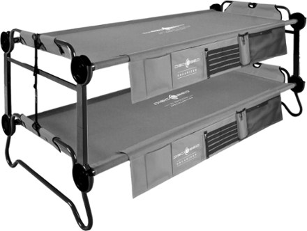 Disc-O-Bed XL Outfitter Bunk Cots - Special Edition with Organizers