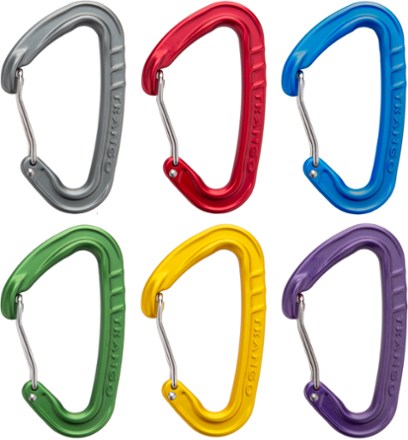 Phase Matte Carabiner Rack - Package of 6