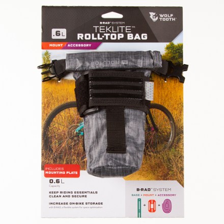 TekLite Roll-Top Bag with Mounting Plate - 0.6 Liter